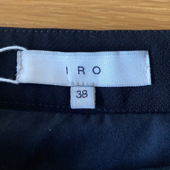 IRO Mini Skirt with Zipper Size 38 - Picture 5 of 7